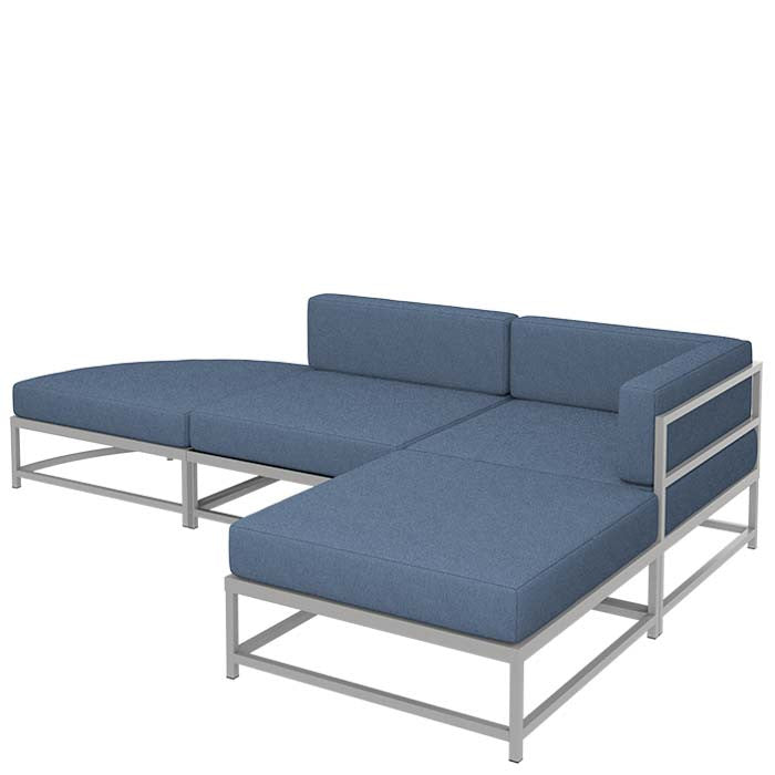 Tropitone Cabana Club Cushion Square Ottoman (17" Seat Height)