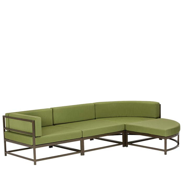 Tropitone Cabana Club Cushion Square Corner Module (15" Seat Height)