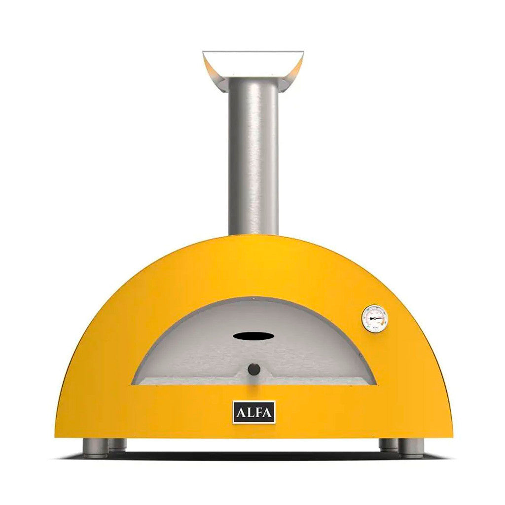 Alfa Forni Moderno 2 Pizze Fire Yellow