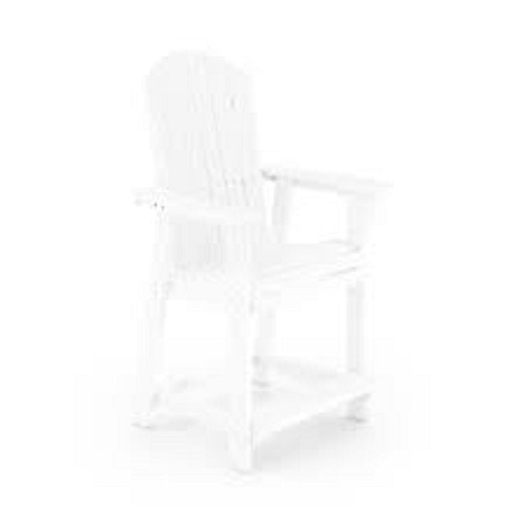 SoPoly St Simons Fan Back Counter Chair