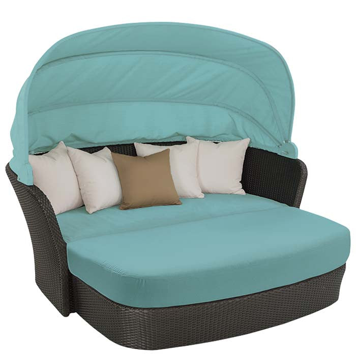 Tropitone Evo Woven Lounger with Shade