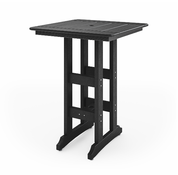 SoPoly 33" Savannah Square Bar Table