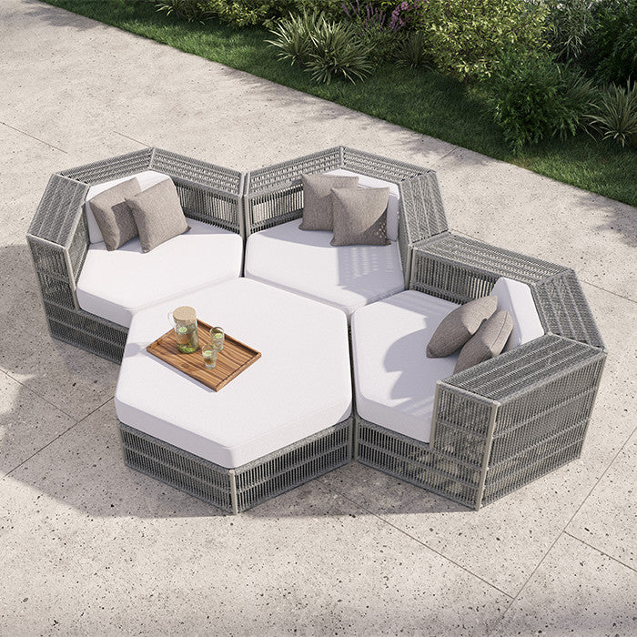 Tropitone Six Cushion, Hex Lounge Chair