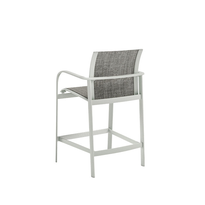 Tropitone Twist Sling Stationary Bar Stool