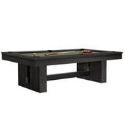 Vancouver 8' Pool Table Black Ash