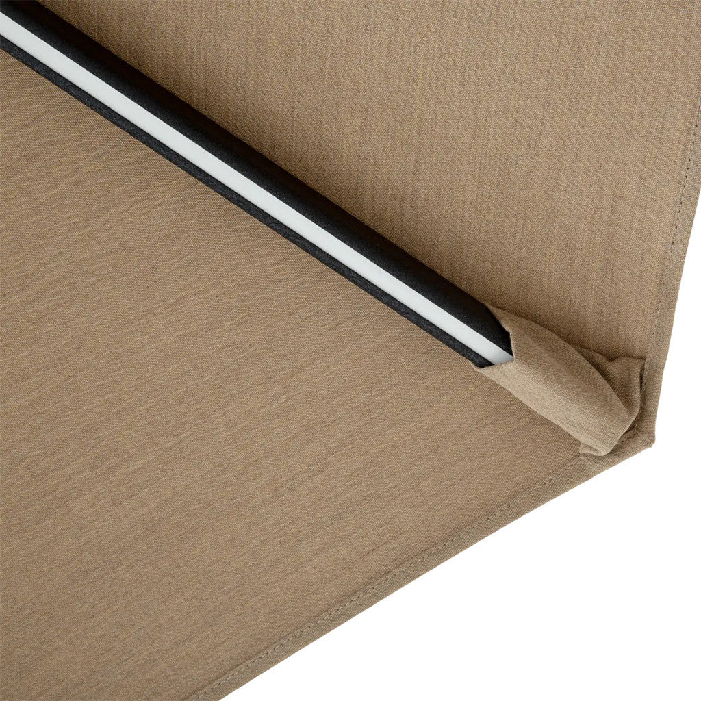 Tempo Zurich 11FT w/ Aurora Lighting Cantilever Umbrella